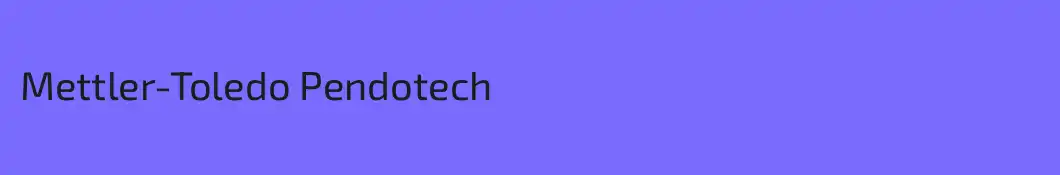 Mettler-Toledo Pendotech